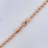 Cadena Militar 20gr / 60.5cm / +3Oro 18K $