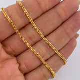 Franco Chain 4.2gr / 17.7in / +3 18K Gold $