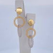 Stud Earrings Hoop Earrings Circles 5.35gr / 1.97in / +4 18K Gold $