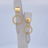 Stud Earrings Hoop Earrings Circles 5.35gr / 1.97in / +4 18K Gold $