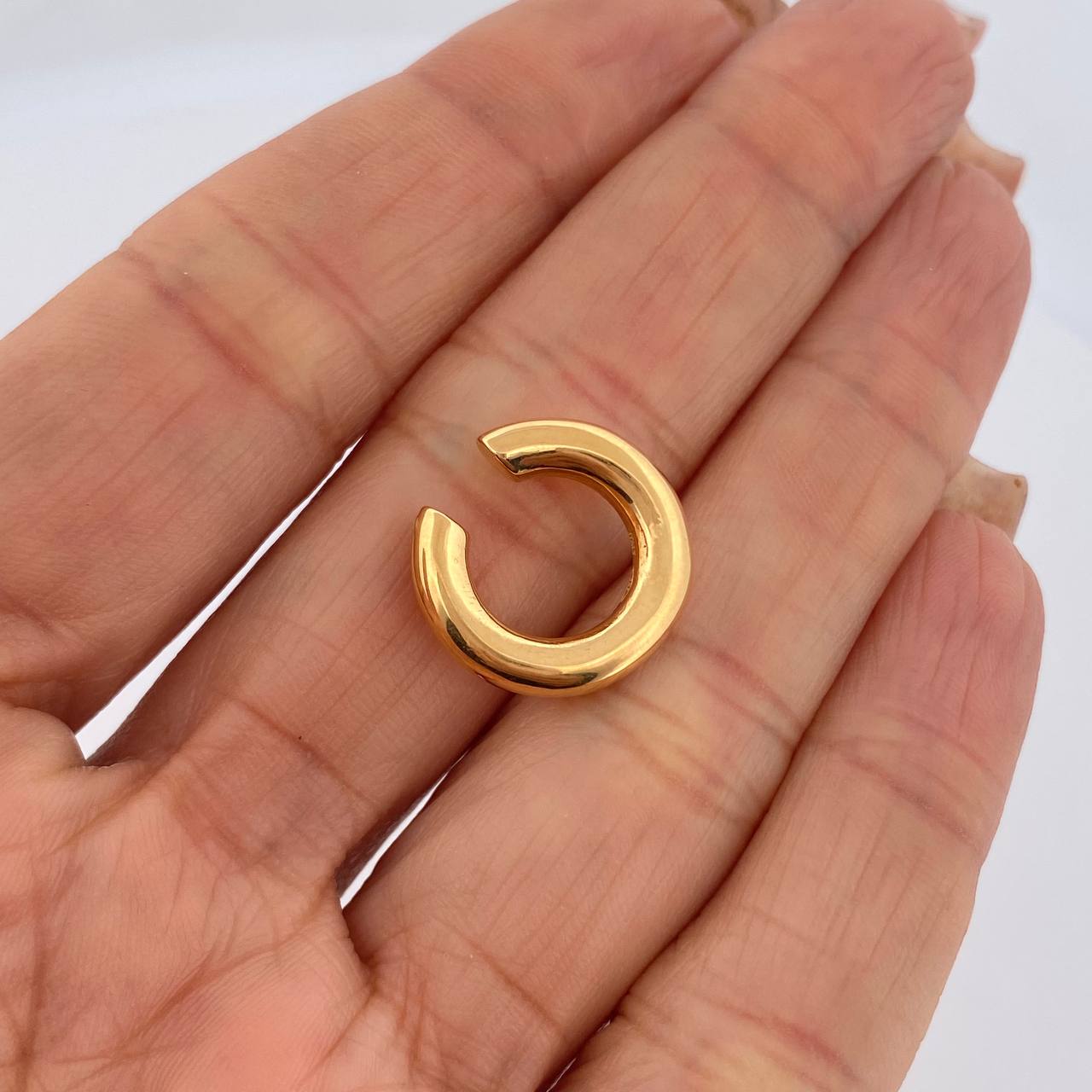 Earcuff Piercing 0.85gr / 1.7cm / +4 18K Gold &