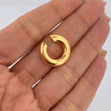 Earcuff Piercing 1.3gr / 0.8in / 18K Gold +4 &