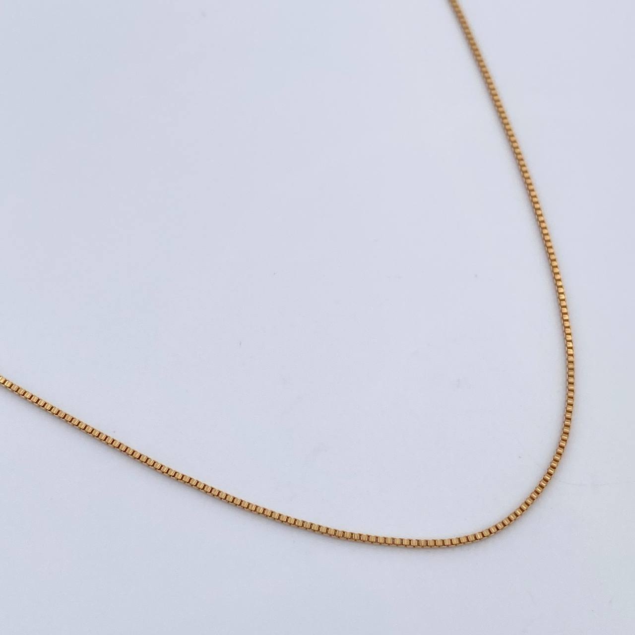 Cadena Veneciana 2.15gr / 60cm / +3 Oro 18K &