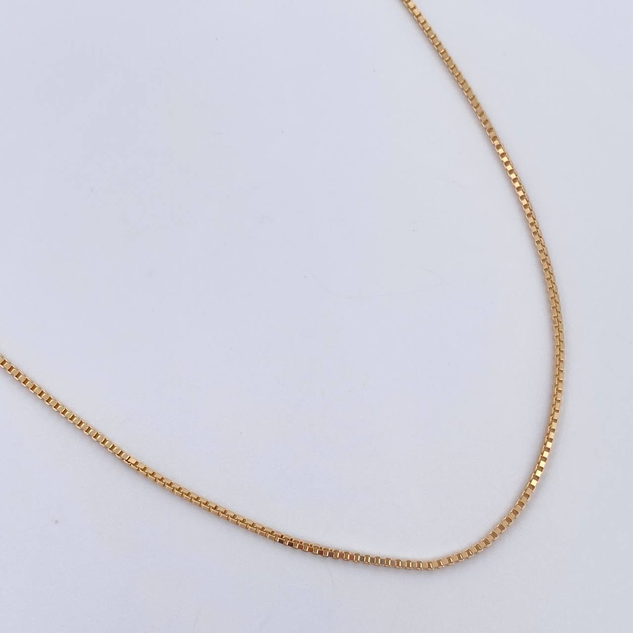 Cadena Veneciana 2.55gr / 50cm / +3 Oro 18K &