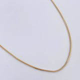 Cadena Veneciana 2.55gr / 50cm / +3 Oro 18K &