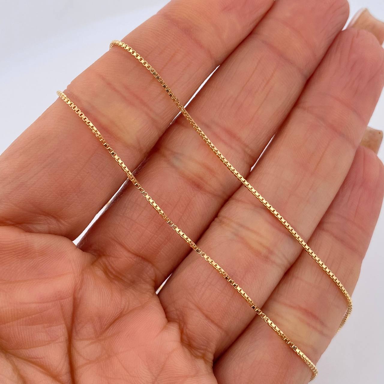 Cadena Veneciana 2.55gr / 50cm / +3 Oro 18K &