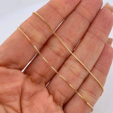 Cadena Veneciana 2.55gr / 50cm / +3 Oro 18K &