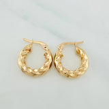 Candongas Deis 1.8gr / 3/4 in / Oro Amarillo 18K &