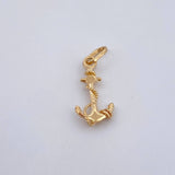 Pendant Anchor 0.9gr / 2.1cm / 18K Yellow Gold &