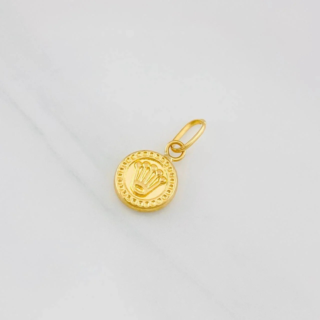 Pendant Crown 0.4g / 1/2 in Yellow Gold 18K