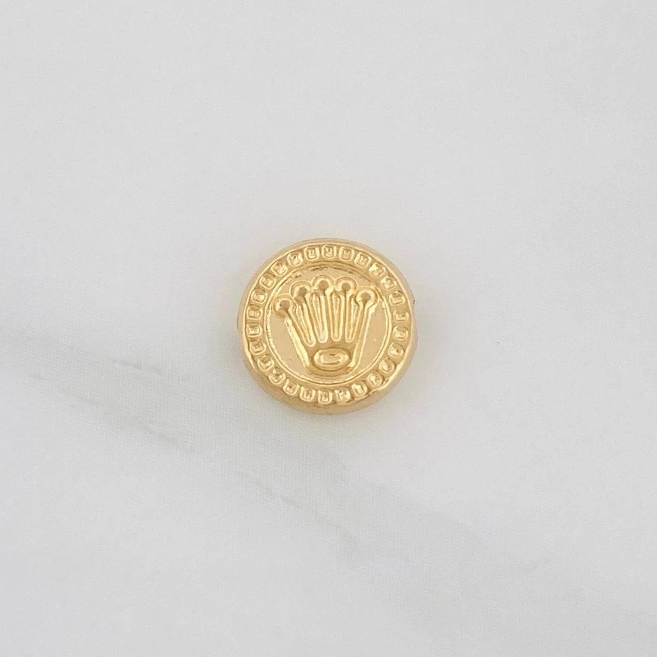 Charm Crown 0.35g / 1/4 in Yellow Gold 18K