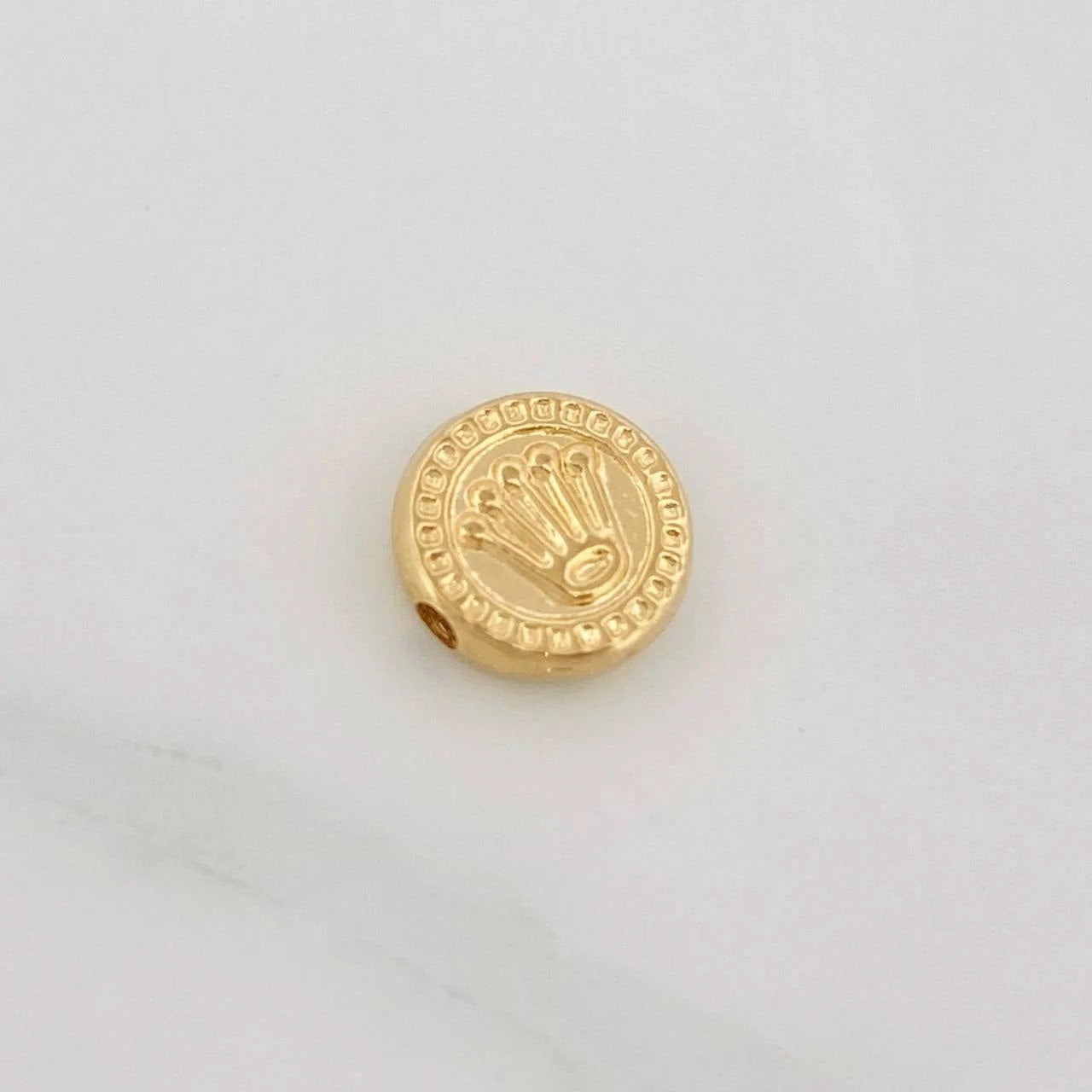 Charm Crown 0.35g / 1/4 in Yellow Gold 18K