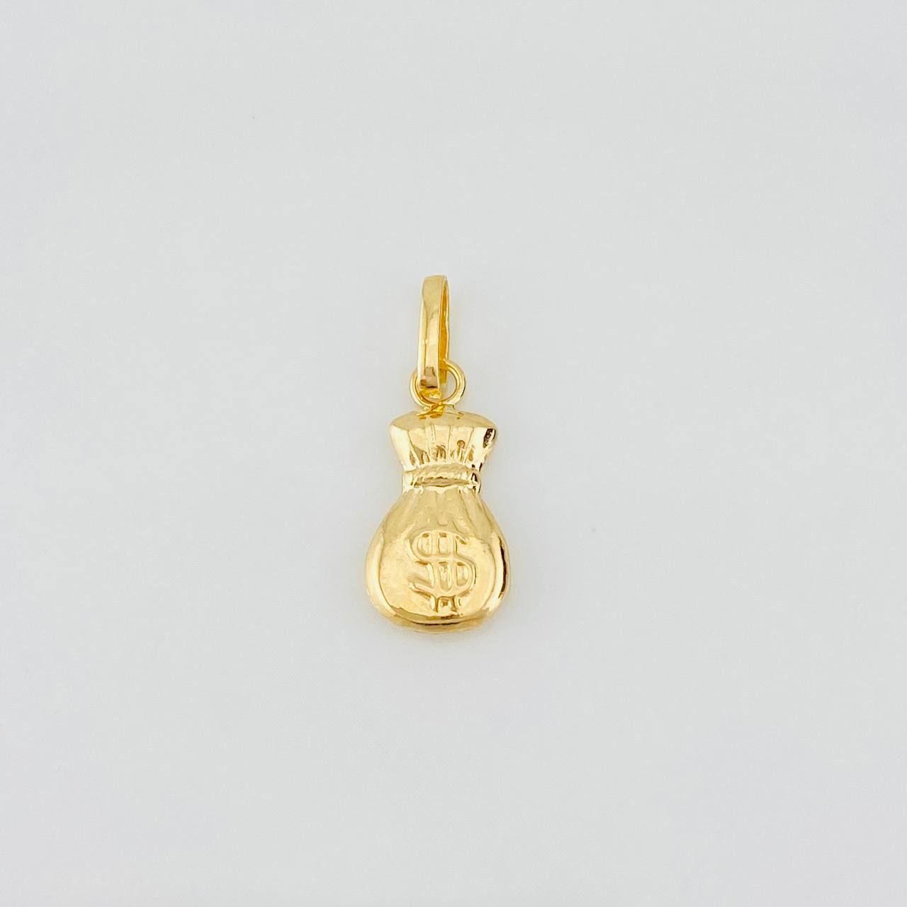Pendant Money Bag 0.4g / 3/4 in Yellow Gold 18K