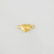 Heart Charm 0.25g / 1/2 in Yellow Gold 18K