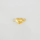 Heart Charm 0.25g / 1/2 in Yellow Gold 18K