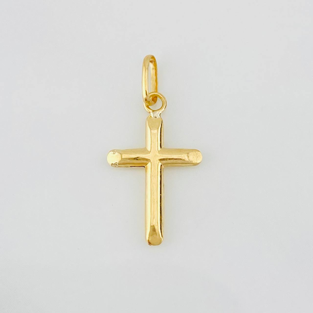 Cross Pendant 0.35g / 3/4 in Yellow Gold 18K