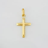 Cross Pendant 0.35g / 3/4 in Yellow Gold 18K