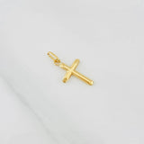 Cross Pendant 0.35g / 3/4 in Yellow Gold 18K