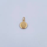 Dije Letra M 0.4gr / 1.5cm / Medalla Oro Amarillo 18K &