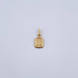 Dije Letra M 0.35gr / 1.5cm / Liso Oro Amarillo 18K &