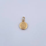 Dije Letra L 0.45gr / 1.5cm / Medalla Oro Amarillo 18K &