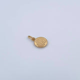 Dije Letra L 0.45gr / 1.5cm / Medalla Oro Amarillo 18K &