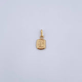 Dije Letra L 0.35gr / 1.5cm / Liso Oro Amarillo 18K &
