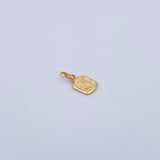 Dije Letra J 0.35gr / 1.5cm / Liso Oro Amarillo 18K &