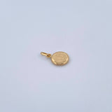 Pendant Letter I 0.5gr / 1.5cm / 18K Yellow Gold Medal &