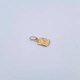 Dije Letra K 0.35gr / 1.5cm / Liso Oro Amarillo 18K &