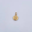 Dije Letra K 0.45gr / 1.5cm / Medalla Oro Amarillo 18K &