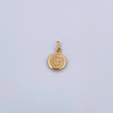 Pendant Letter G 0.45gr / 1.5cm / 18K Yellow Gold Medal &