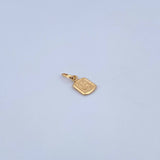 Pendant Letter G 0.35gr / 1.5cm / Smooth 18K Yellow Gold &