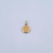 Pendant Letter R 0.5gr / 1.5cm / 18K Yellow Gold Medal &