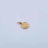 Pendant Letter R 0.45gr / 1.5cm / 18K Yellow Gold Medal &