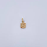 Dije Letra C 0.35gr / 1.5cm / Liso Oro Amarillo 18K &