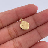 Dije Letra Y 0.45gr / 1.5cm / Medalla Oro Amarillo 18K &