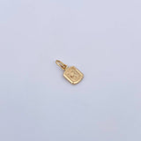 Pendant Letter Y 0.35gr / 1.5cm / Smooth 18K Yellow Gold &