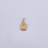 Pendant Letter Z 0.35gr / 1.5cm / Smooth 18K Yellow Gold &