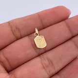 Pendant Letter Z 0.35gr / 1.5cm / Smooth 18K Yellow Gold &