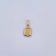 Pendant Letter N 0.3gr / 1.5cm / Smooth 18K Yellow Gold &