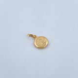 Dije Letra D 0.45gr / 1.5cm / Medalla Oro Amarillo 18K &