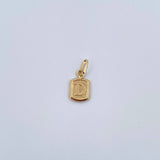 Pendant Letter D 0.35gr / 1.5cm / Smooth 18K Yellow Gold &