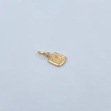Pendant Letter D 0.35gr / 1.5cm / Smooth 18K Yellow Gold &