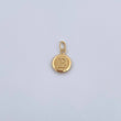 Pendant Letter B 0.45gr / 1.5cm / 18K Yellow Gold Medal &