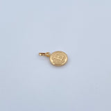 Pendant Letter E 0.45gr / 1.5cm / 18K Yellow Gold Medal &