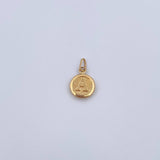 Dije Letra A 0.45gr / 1.5cm / Medalla Oro Amarillo 18K &