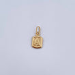 Pendant Letter A 0.3gr / 1.5cm / Smooth 18K Yellow Gold &