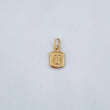 Pendant Letter T 0.35gr / 1.5cm / Smooth 18K Yellow Gold &