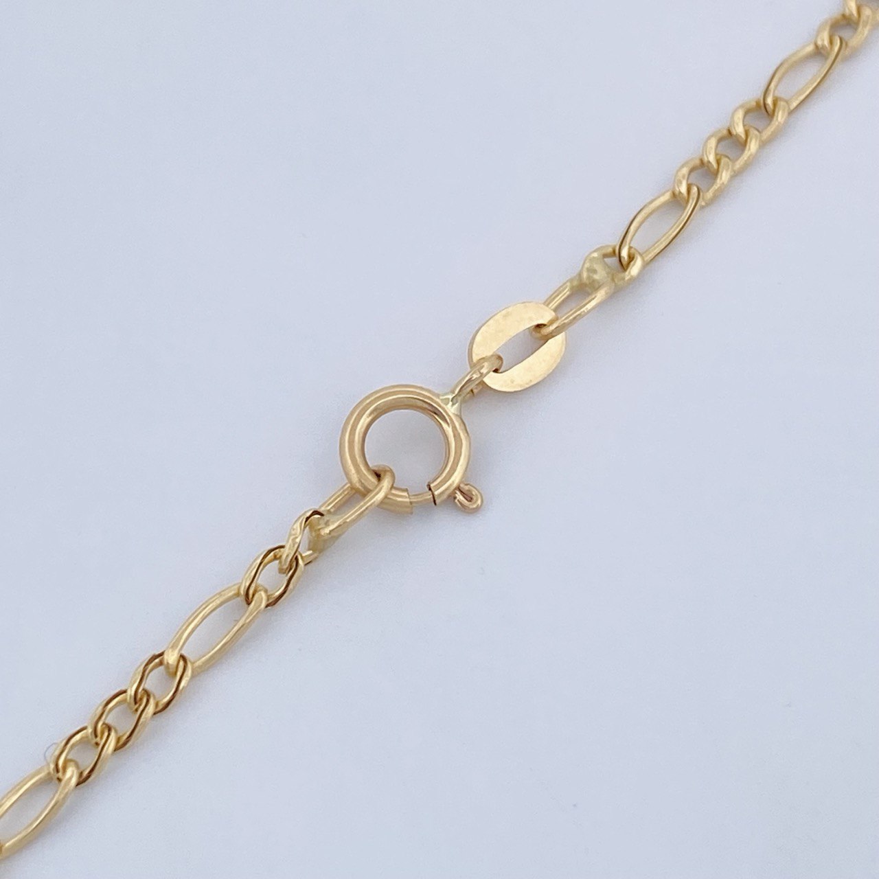 Figaro Chain 1.55gr / 19 3/4 in / 18K Gold +1 &